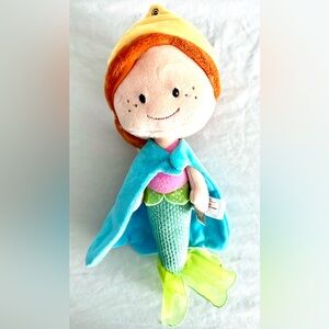 Nici Wonderland Plush Mermaid Doll with Removable Cape – Soft Stuffed Toy